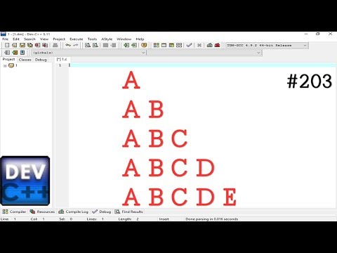 How to write a program for print this alphabet pattern like this