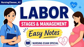 Labor,stages,management easy notes #obg#nursing #gnm