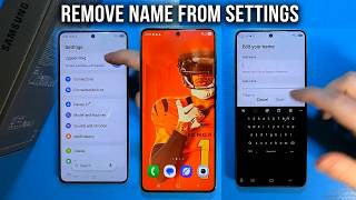 Samsung Galaxy S26: How to Remove Name From Top Of The Settings