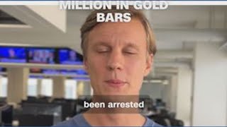 FBI says ex-CIA officer stole $40 million in gold bars