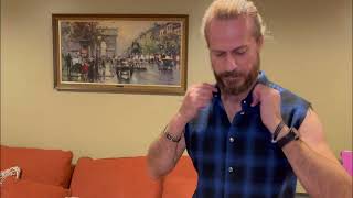 Shopping Sharing-Men's Sleeveless Flannel Plaid Shirts