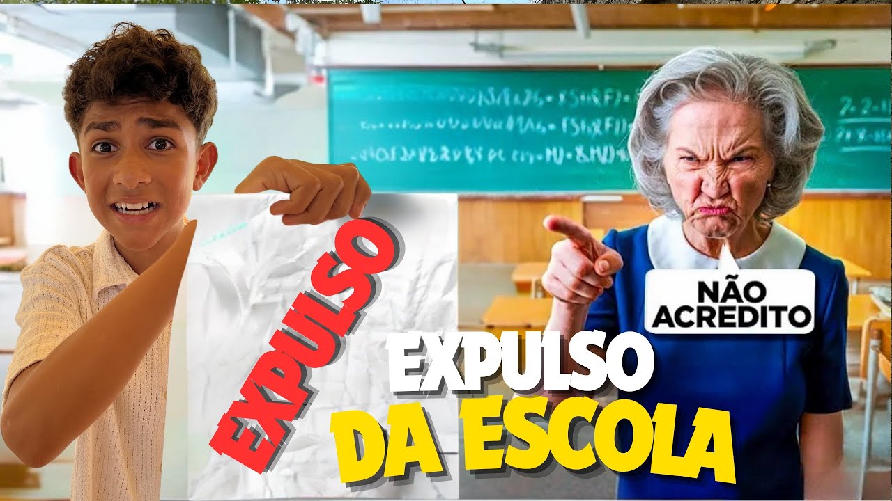 O FELIPE FOI EXPULSO DA ESCOLA!!!*o quê aconteceu?!