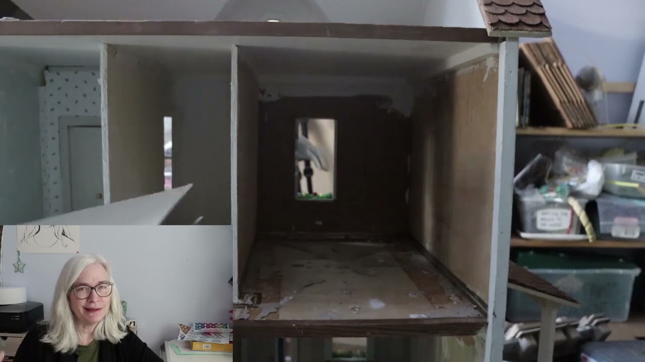 How to install removable dollhouse wallpaper