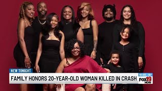 Family honors 20-year-old woman killed in Lower Price Hill crash - clipped version