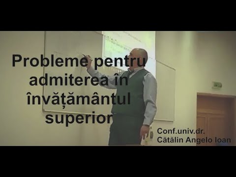 Video: Care sunt subiectele de matematică la facultate?