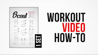 Scout Workout [ How-To ] [ One Set ] by #DAREBEE