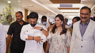 Mega Princess With Ramcharan And Upasana - Candid Video