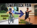 Overcoming lower back pain on the bike my game plan