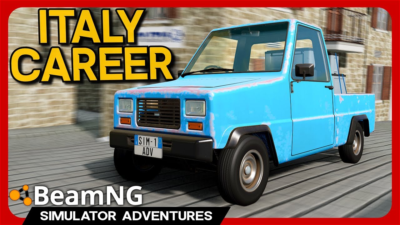 ITALY Career Mode is HERE! - BeamNG RLS Career Mod
