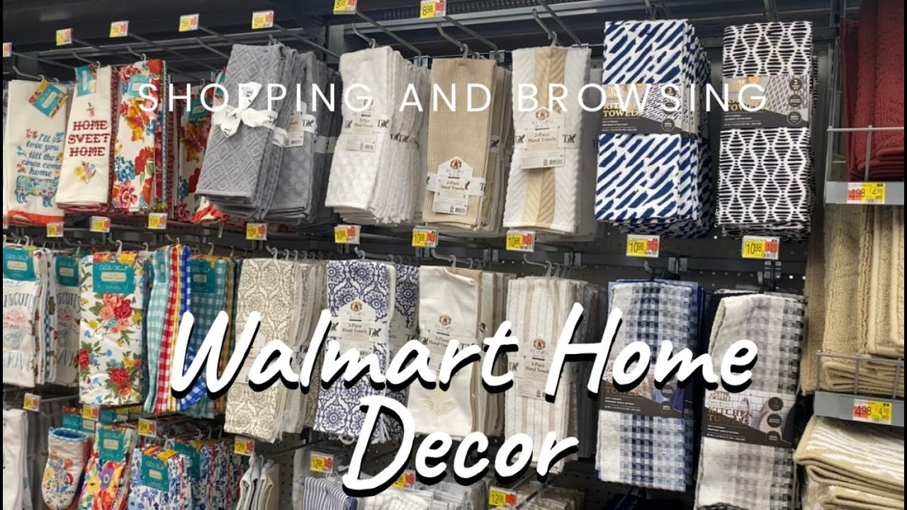WALMART HOME DECOR SHOP WITH ME * WALMART SHOP WITH ME * WALMART