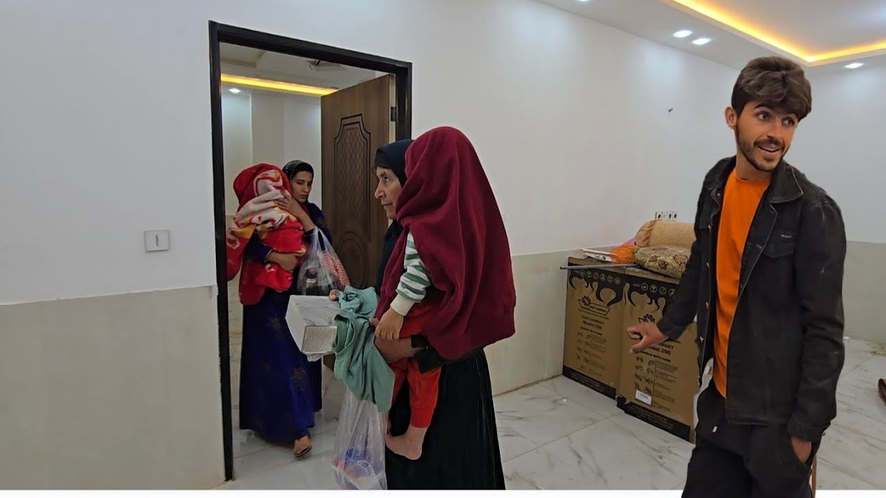 Другой день. Наша семейная солидарность в строительстве дома.