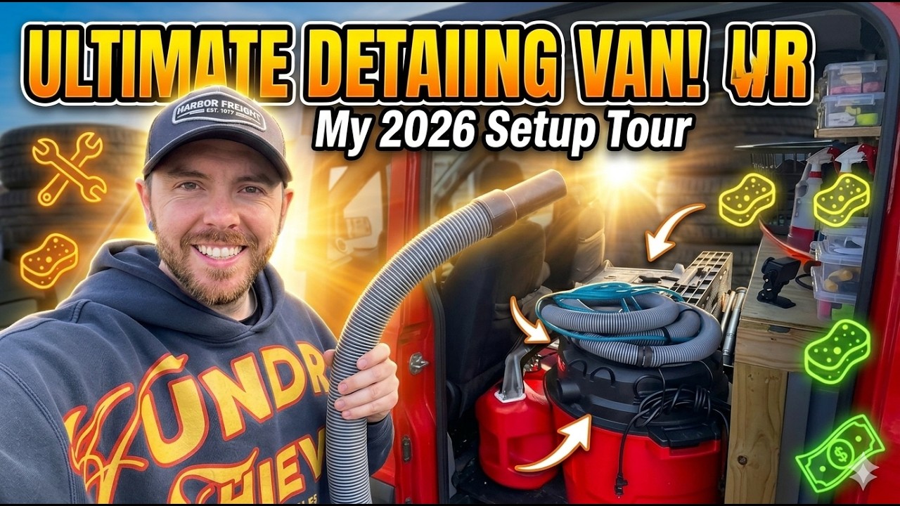 The Ultimate 2026 Mobile Detailing Van Build | Full Tour - YouTube