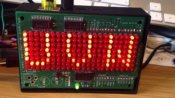 LED Matrix shield - demo 2