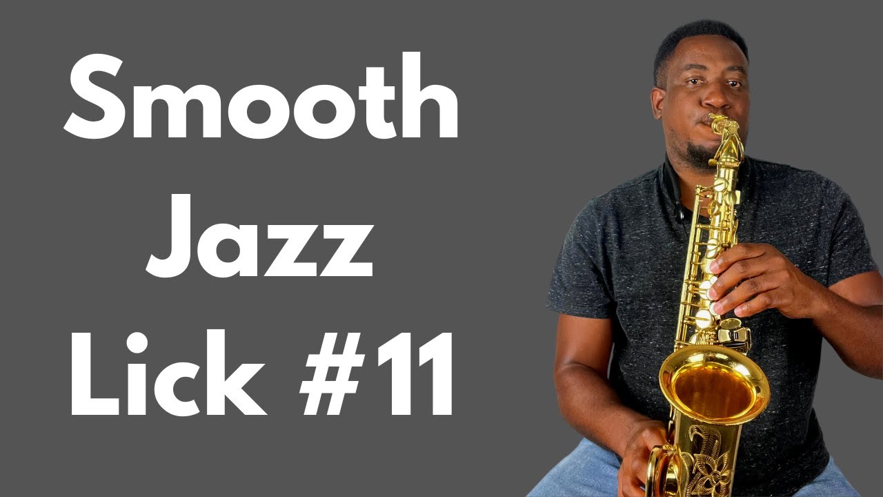 Smooth Jazz Saxophone Lick 11 Marcus Anderson Lick YouTube