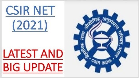 CSIR NET 2021 NOTICE|| CSIR-UGC NET EXAM NOTIFICATION|| CSIR NET APPLICATION FORM DATE|| UGC UPDATE
