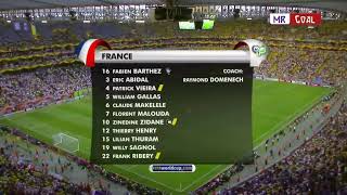 ملخص مباراة فرنسا والبرازيل (ربع نهائي كأس العالم 2006) جنون رؤوف خليف - مباراة نارية