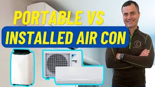 Which One Should You Buy? Portable vs installed Mini Split Air Conditioning
