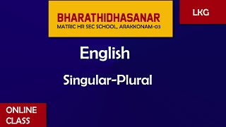 English | LKG | Singular Plural | BMHSS
