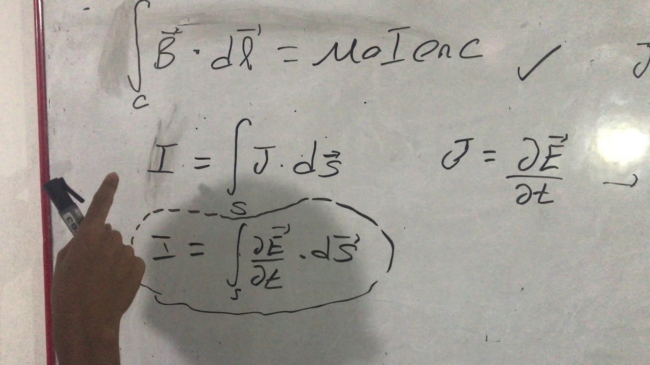 Demostración ecuaciones de Maxwell Ley de Ampere Forma diferencial e integral YouTube Demostración ecuaciones de Maxwell Ley de Ampere Forma diferencial e integral YouTube