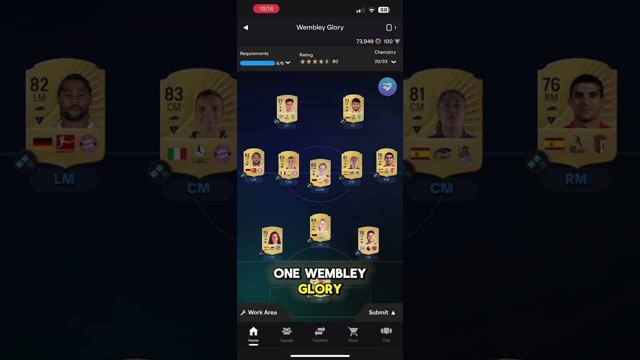 SBC Solution for ALL Golden Generation: England 66 SBC Challenges 