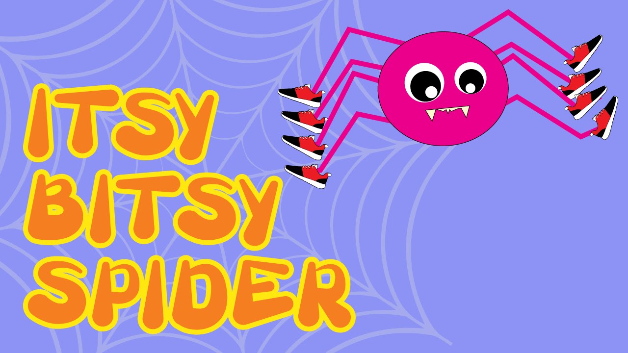 Spider songs. The Itsy Bitsy Spider Song. ИНСИ Винси паучок. Itsy Bitsy Spider рисунок.