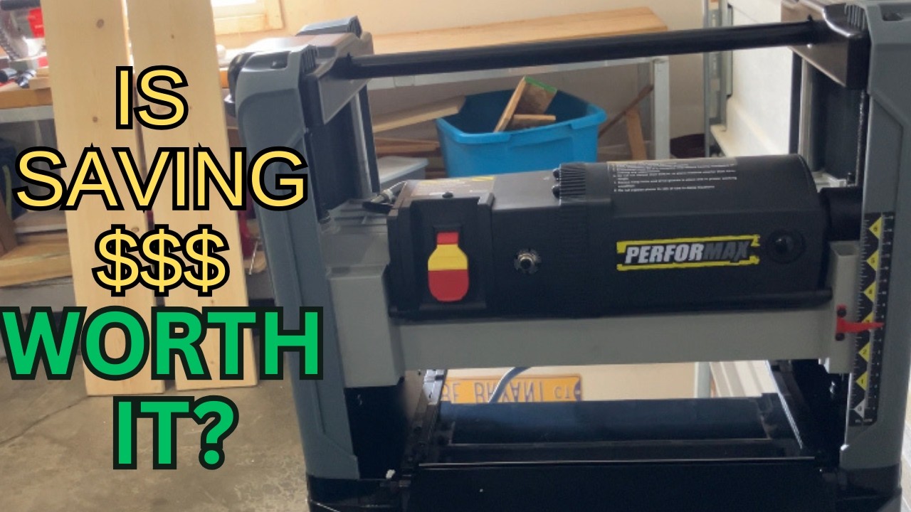 Performax Thickness Planer Review | Unboxing, First Cuts & Honest Thoughts