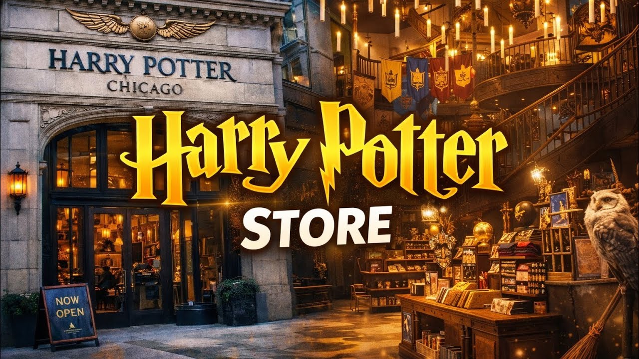 МАГАЗИН ГАРРІ ПОТТЕРА В Чикаго⚡Маґлівський огляд + haul