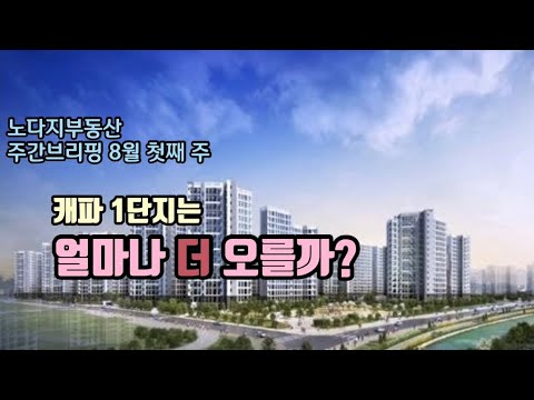 주간브리핑| 고촌 캐파 시세와 앞으로 얼마나 더 오를까?, 향힐 입주가 캐파 1단지에 호재?
