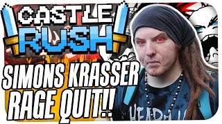 SIMON'S CRAZY RAGE QUIT | FRIENDSHIP SUFFERING | CASTLERUSH VS UNGE | REWINSIDE