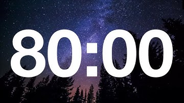 80 minute timer | 80 Minute Countdown