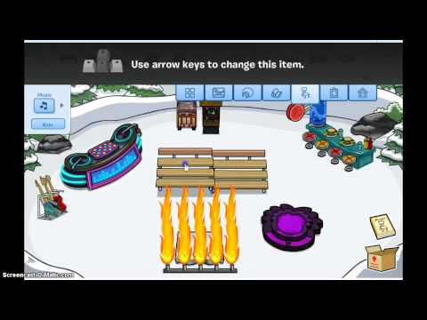 How to make an awesome DANCE IGLOO on Club Penguin!!!
