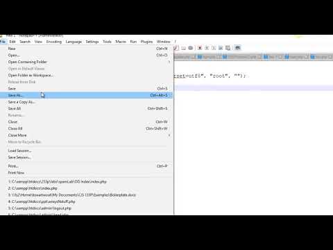 Create a PDO Connect Script in PHP - YouTube