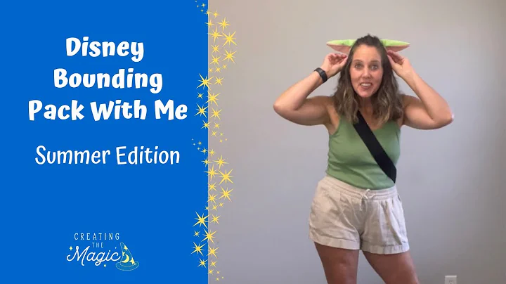 Pack With Me for Walt Disney World Summer Edition ...