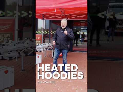 Verwarmde hoodies voor €125,- 🤩 NU VERKRIJGBAAR Bij BMB Techniek.  #milwaukee #heatedhoodie