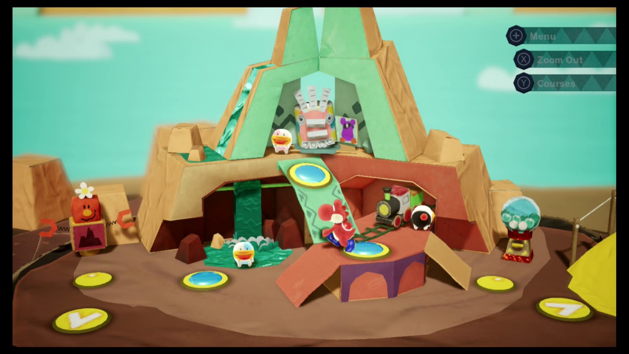 Yoshi's Crafted World 100 Big Paper Peak Souvenirs YouTube