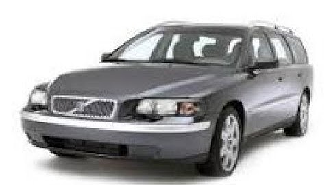 Volvo V70 Titanium edition PCV crucial test! Fail or pass