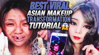 Best VIRAL Asian Makeup Transformations 2018 😱 Asian Makeup Tutorials Compilation #4