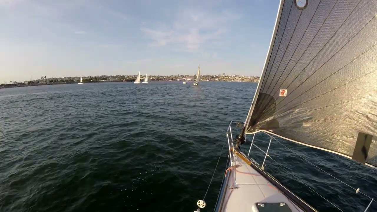 Beer can start and sailing  7/12