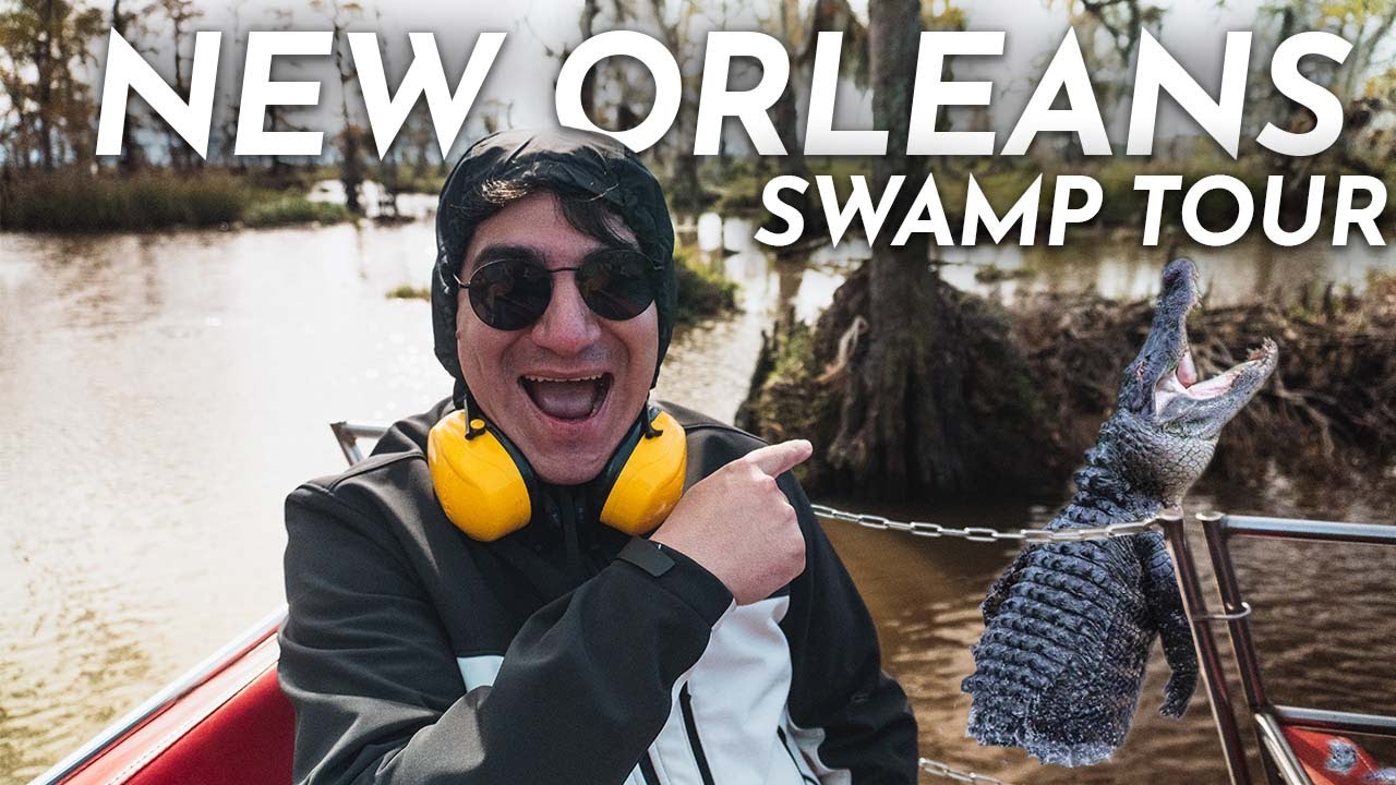 We did an AIRBOAT SWAMP TOUR in NEW ORLEANS!!! We did an AIRBOAT SWAMP TOUR in NEW ORLEANS!!!
