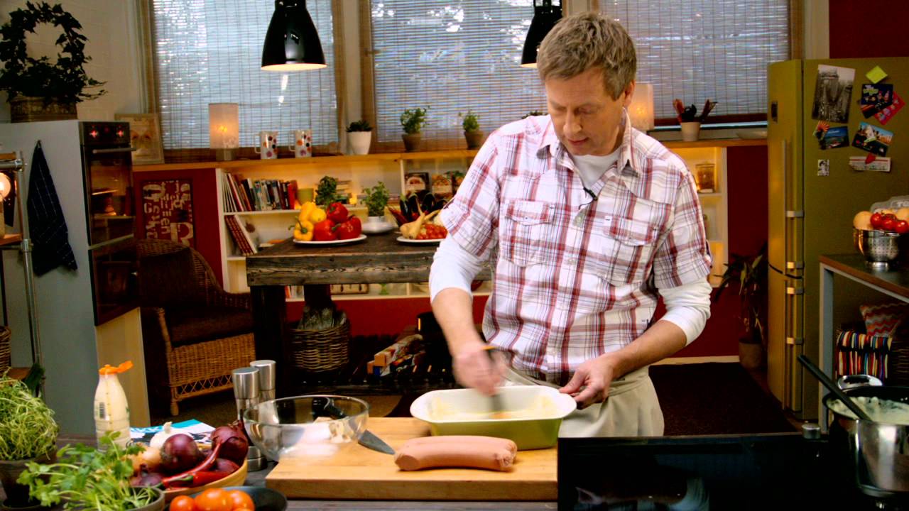 Uunimakkara ja tuoresalsa