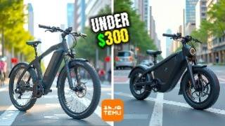 20 Best TEMU Electric Bikes for Less Than $300