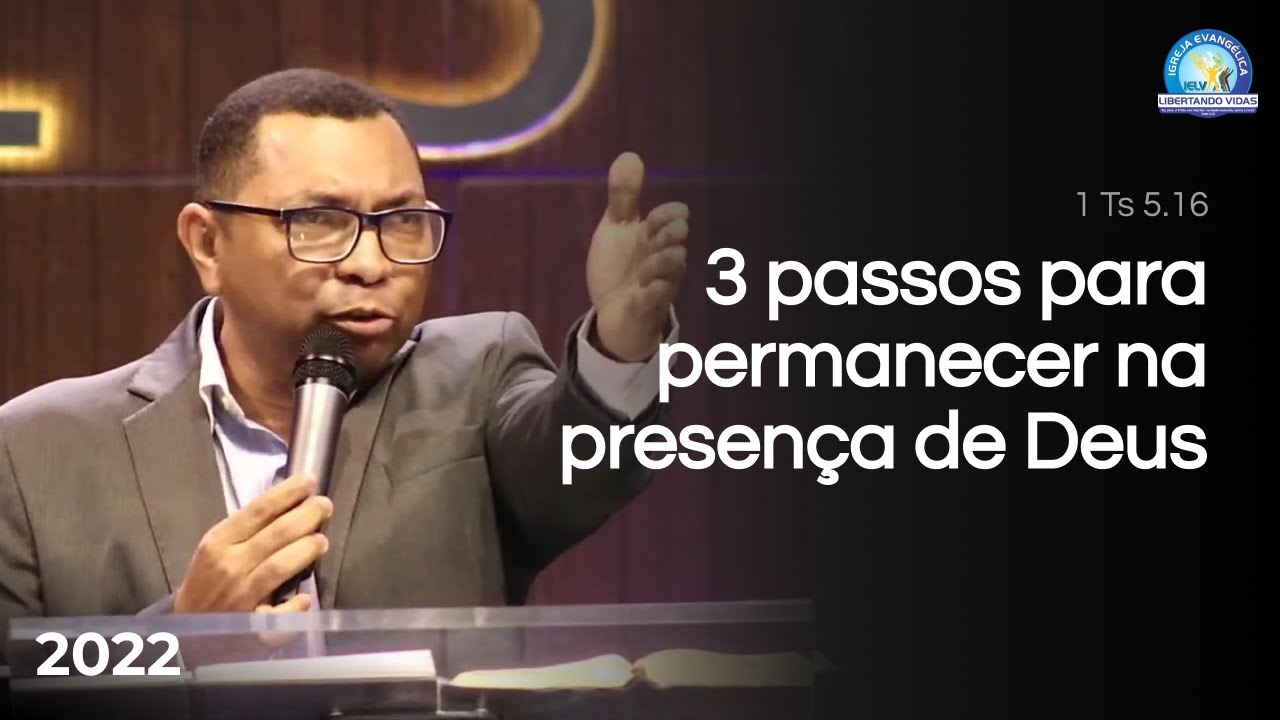 3 passos para permanecer na presença de Deus | Pr. José Jr. - YouTube