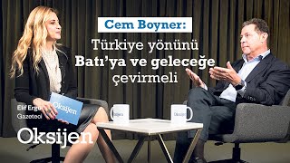 Cem Boyner: "2024'te terleyeceğimiz ortada ama hayallerimize sıkı sıkı sarılmamız lazım"