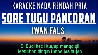 Sore Tugu Pancoran - Iwan Fals Karaoke Lower Key Nada Rendah Pria -2