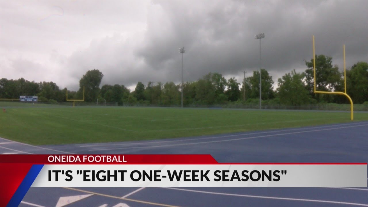 Oneida Football: It's "Eight One-Week Seasons - YouTube