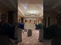 We took the stage in front of 300 people at a hotel ⚔️
