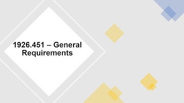 OSHA 1926.451 - General Requirements (Scaffolds)
