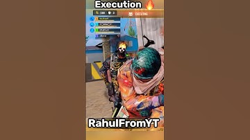 Mythic Ghost 💀🔥 Killed enemy by execution  - CODM #callofduty #shorts #executer #ghost #mythic