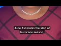 Hurricane season begins with quiet conditions expected over the next seven days