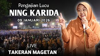🔴LIVE PENGAJIAN LUCU || NING KHARIDA || Adiknya Hj. Kharisma || DI TAKERAN MAGETAN || ISRO MIROJ [3]